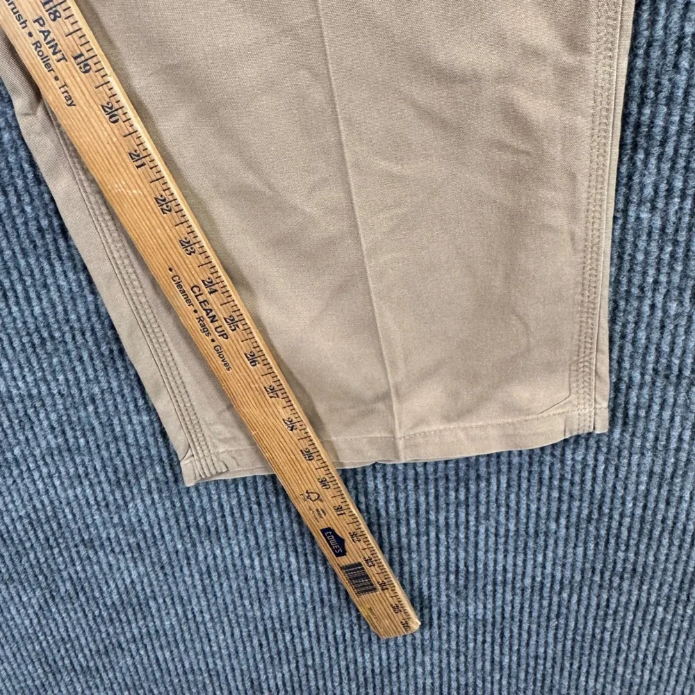 Carhartt Carpenter Pants‎ Mens 44x30 Beige Canvas Utility Workwear Y2K Gorpcore